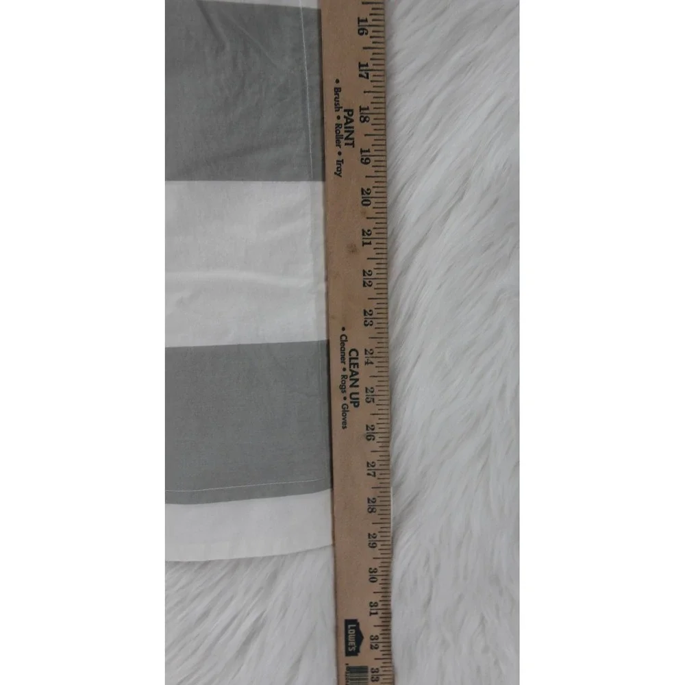 Pottery Barn Duvet & Euro Sham Set Awning Cabana Rugby Stripe Full/Queen Coastal